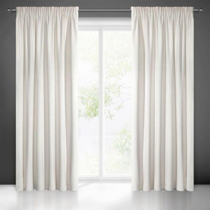 62432 kremovy zatemnovaci zaves na paske villa 140x270 cm