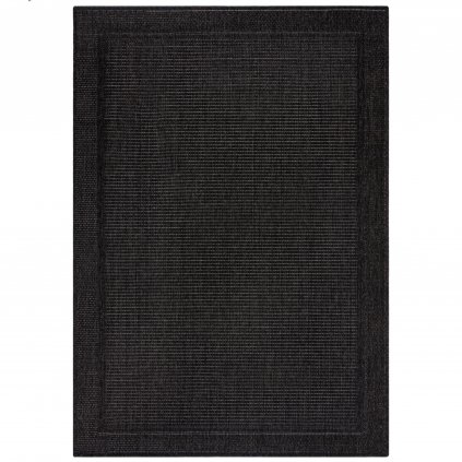 Kusový koberec Aruba Alfresco Weave Charcoal – na von aj na doma (Rozmery kobercov 80x150)