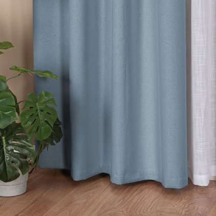 77925 1 nebesky modry 100 zatemnovaci zaves na paske dorian 140x230 cm