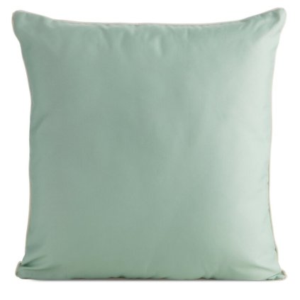 79353 mentolova zahradna obliecka na vankus garden 45x45 cm
