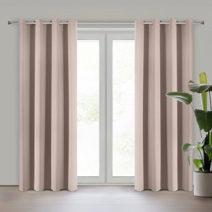 79464 ruzovy zatemnovaci zaves na kruzkoch adley 135x250 cm