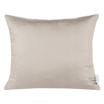80316 bezova satenova obliecka na vankus dina 50x70 cm