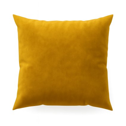 82791 medova obliecka na vankus adore z makkej latky s velurovou strukturou 40x40 cm