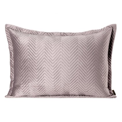 80577 ruzova obliecka na vankus z matneho zamatu sofia 50x70 cm
