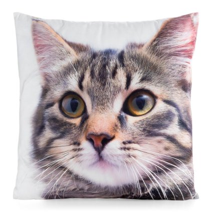 80070 zamatova obliecka na vankus s motivom zvierat 05 animal 45x45 cm
