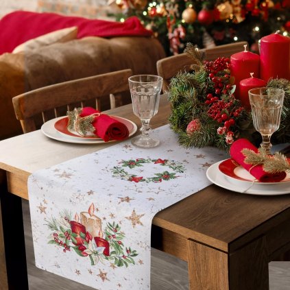 83814 vianocny obrus felice 50x110 cm