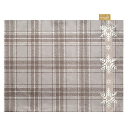83769 vianocny obrus na stol holly 30x40 cm