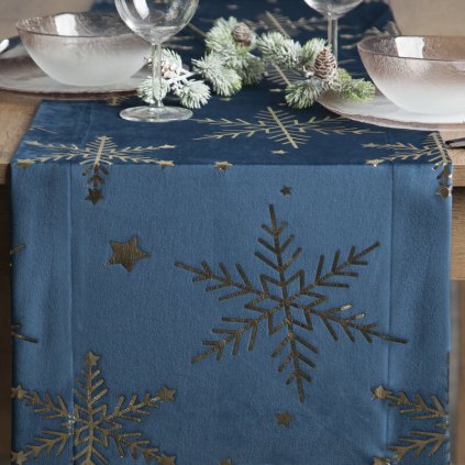 83904 vianocny obrus viva 40x140 cm