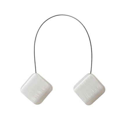 84714 magneticka spona na zavesy m121 kremova stvorec