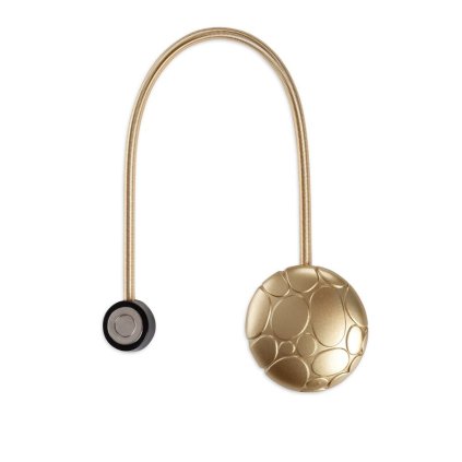 84663 magneticka spona na zavesy m129 zlata kruh