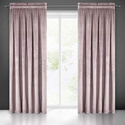 17367 ruzovy zaves na paske melanie 140x270 cm