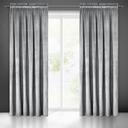 17364 sivy zaves na paske melanie 140x270 cm