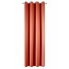 9066 2 zatemnovaci zaves na kruzkoch logan tehlovej farby 135x250 cm
