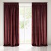5568 zatemnovaci zaves na paske villa bordovy 140x270 cm