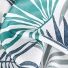 19776 6 biely zaves elina s potlacou tyrkysovych a tmavomodrych listov 140x250 cm