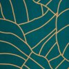 22047 4 tyrkysovy zaves na kruzkoch lili 2 s potlacou 140x250 cm