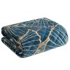 26163 4 namornicky modry prehoz na postel musa3 s potlacou 220x240 cm