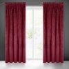 17532 bordovy zaves ria so zamatovou strukturou 140x270 cm