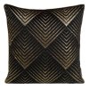 30411 cierna obliecka na vankus victoria2 s potlacou 45x45 cm