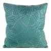 30840 tyrkysova obliecka na vankus lili2 s potlacou 45x45 cm