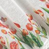 32094 1 biela zaclona stella s potlacou tulipanov 150x60 cm