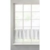 37872 biela zaclona na paske vince s cipkou 150x40 cm