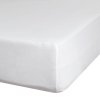 47187 1 biela bavlnena jersey postelna plachta 180x200 30 cm