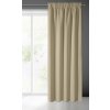 57510 6 bezovy zatemnovaci zaves na paske logan 135x270 cm