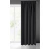 57555 6 cierny zatemnovaci zaves na paske logan 135x270 cm