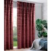 57798 3 cerveny zatemnovaci zaves na paske andrean 135x280 cm