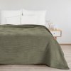 57960 2 olivova deka amber s vaflovou strukturou 180x220 cm