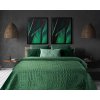 58353 6 zeleny prehoz na postel salvia7 280x260 cm