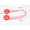 58938 magneticka spona na zavesy m67 cervena