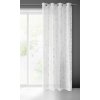 61161 6 biela zaclona na kruzkoch feza s potlacou 140x250 cm