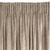 62073 3 tmavo bezovy zamatovy zaves riva s mramorovym vzorom 140x270 cm