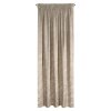 62073 8 tmavo bezovy zamatovy zaves riva s mramorovym vzorom 140x270 cm