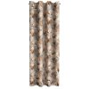62193 6 tmavobezovy kvetinovy zaves lari 140x250cm