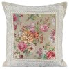 62226 gobelinova obliecka na vankus1175 s kvetinovym vzorom 45x45 cm