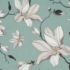 62507 1 postelne obliecky spring 4 s kvetmi magnolie 140 x 200 cm 70 x 90 cm
