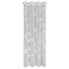 62683 6 biela zaclona so striebornou potlacou helga na kovovych kruzkoch 140x260 cm