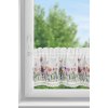 62710 vitrazkova zaclona abel zdobena kvetmi 150 x 30 cm