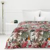 63979 2 hebka zeleno ruzova deka parrot 150 x 200 cm