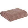 64176 4 ruzova pletena deka ariel2 130 x 170 cm