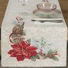 68412 vianocny gobelinovy behun na stol s tkanym vzorom 50x110 cm