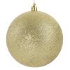 68682 1 zlata plastova vianocna gula 10 cm sada 4 ks