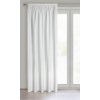 69834 5 biely zamatovy zaves na paske melanie 140x270 cm