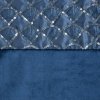 69813 3 namornicky modry zamatovy zaves margot na kruzkoch s ozdobnym lemom 140 x 250 cm