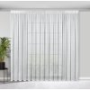 69891 6 biela zaclona so striebornou nitou kelly 300 x 250 cm
