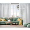 69891 13 biela zaclona so striebornou nitou kelly 300 x 250 cm