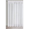 69921 4 biela zaclona na paske s odleskom striebornej lena 350 x 270 cm